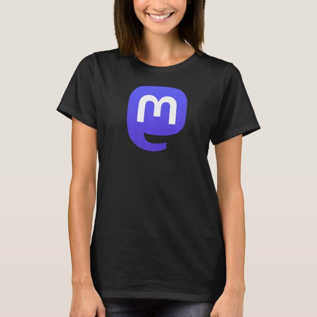 Mastodon  Self Hosted Social Networking and Microb T-Shirt (Front)