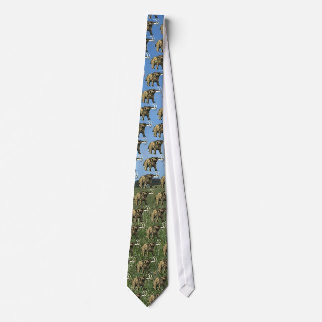 Mastodon Tiled Tie (Front)