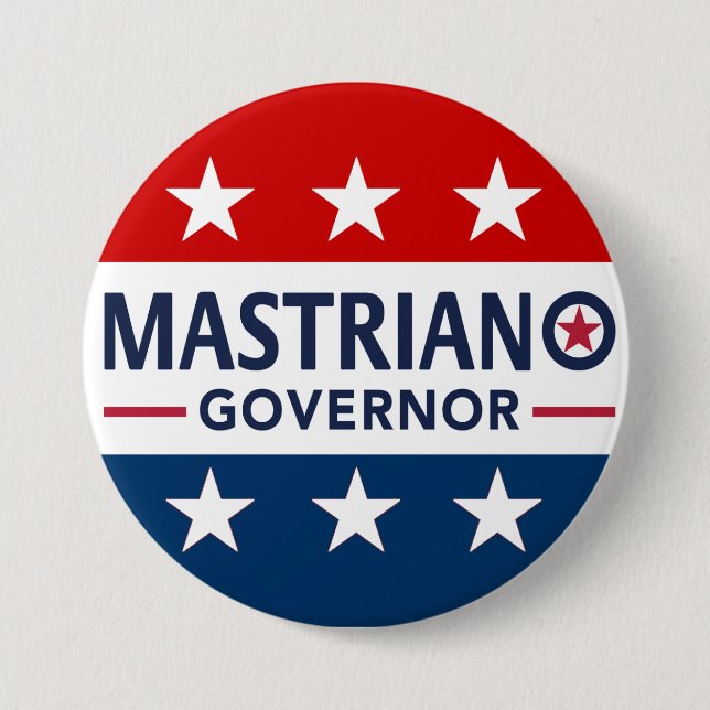 Mastriano for Govenor Button (Front)
