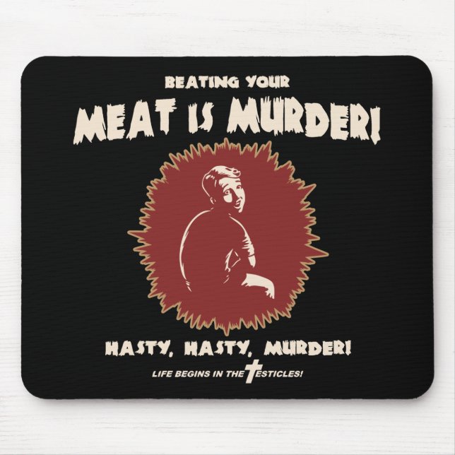 masturb-retro-DKT Mouse Pad (Front)