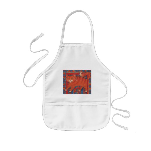 Mat Cat apron kids (Front)