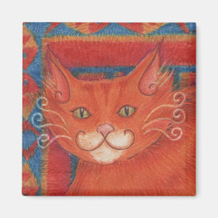 Mat Cats magnet square