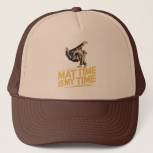Mat Time is My Time Jiu Jitsu Mat Mastery BJJ Trucker Hat