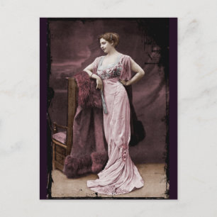 Mata Hari at the Theatre Postcard