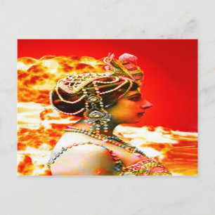 Mata Hari Postcard