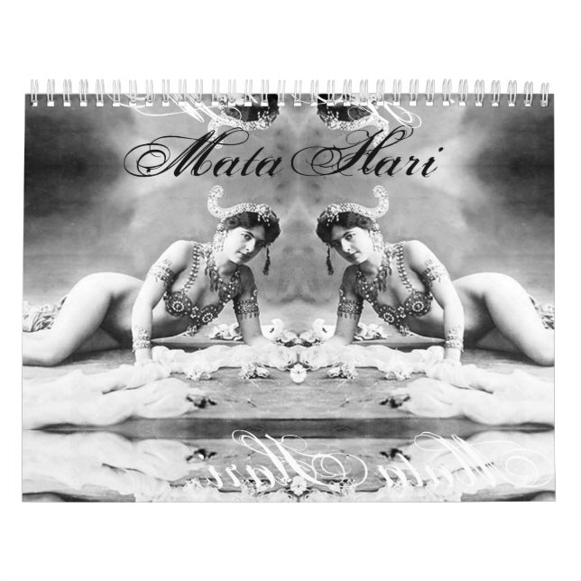 Mata Hari – Vintage  Calendar (Cover)