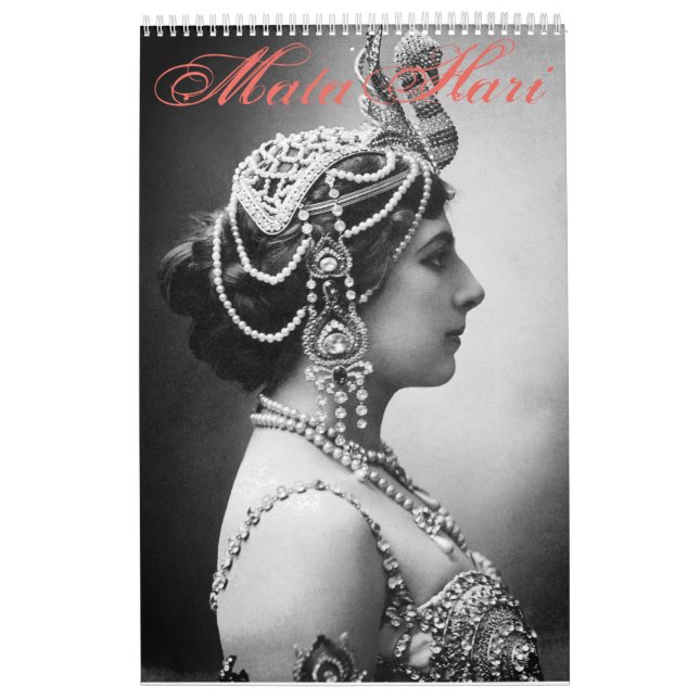 Mata Hari - Vintage Calendar (Cover)