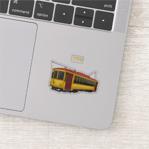 Mata trolley cartoon illustration