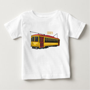 Mata trolley cartoon illustration baby T-Shirt