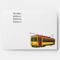 Mata trolley cartoon illustration