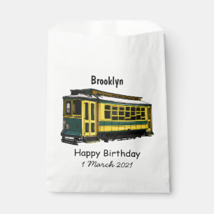 Mata trolley cartoon illustration favour bag