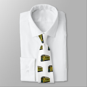 Mata trolley cartoon illustration tie