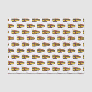 Mata trolley cartoon illustration tissue paper