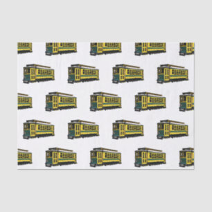 Mata trolley cartoon illustration tissue paper