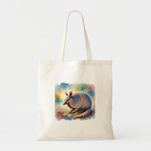 Mataco Ball Armadillo 061124AREF151 - Watercolor Tote Bag