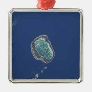 Mataiva Atoll, Tuamotu Archipelago Metal Tree Decoration