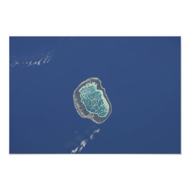 Mataiva Atoll, Tuamotu Archipelago Photo Print (Front)