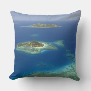 Matamanoa Island and coral reef, Mamanuca Island Cushion