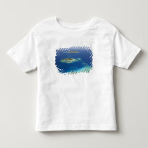 Matamanoa Island and coral reef, Mamanuca Island Toddler T-Shirt