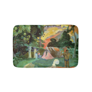 Matamoe or, Landscape with Peacocks, 1892 Bath Mat