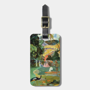 Matamoe or, Landscape with Peacocks, 1892 Luggage Tag