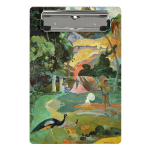 Matamoe or, Landscape with Peacocks, 1892 Mini Clipboard