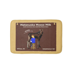 Matanuska Moose Milk Bath Mat