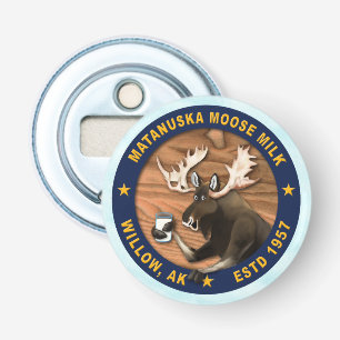 Matanuska Moose Milk Bottle Opener