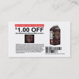 Matanuska Moose Milk Coupon