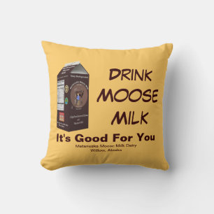 Matanuska Moose Milk Cushion