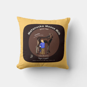 Matanuska Moose Milk Cushion