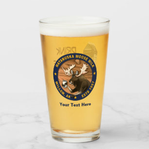 Matanuska Moose Milk  Glass