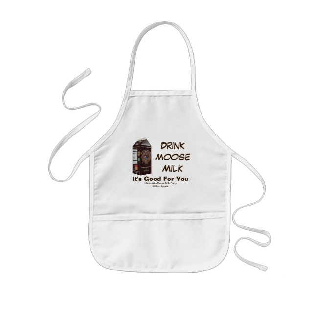 Matanuska Moose Milk Kids Apron (Front)