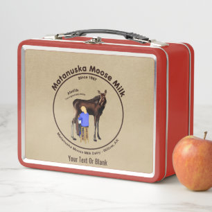 Matanuska Moose Milk Metal Lunch Box