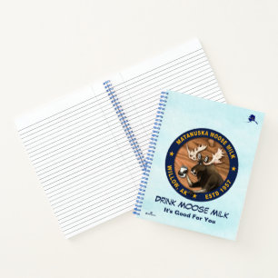 Matanuska Moose Milk Notebook