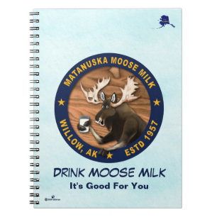 Matanuska Moose Milk Notebook