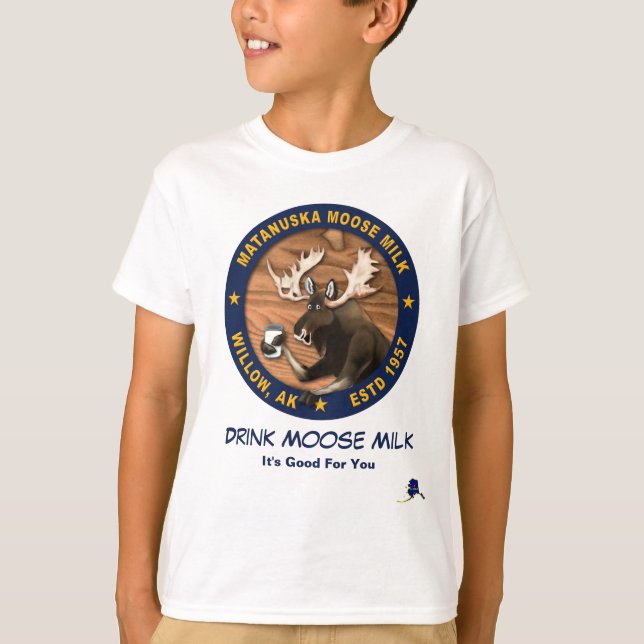 Matanuska Moose Milk T-Shirt (Front)