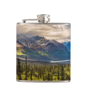Matanuska valley, southcentral Alaska #2 Hip Flask