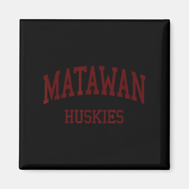 Matawan Regional High School Hs Aberdeen Nj Retro  Magnet (Front)