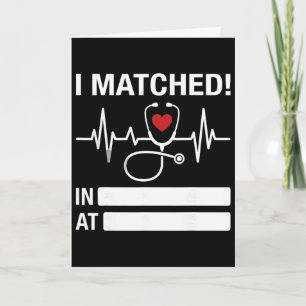 Match Day 2026 Doctor Medical School Residency I M Card