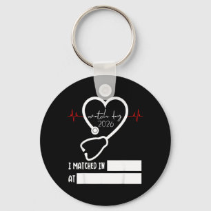 Match Day 2026 Future Doctor Physician Residency Key Ring