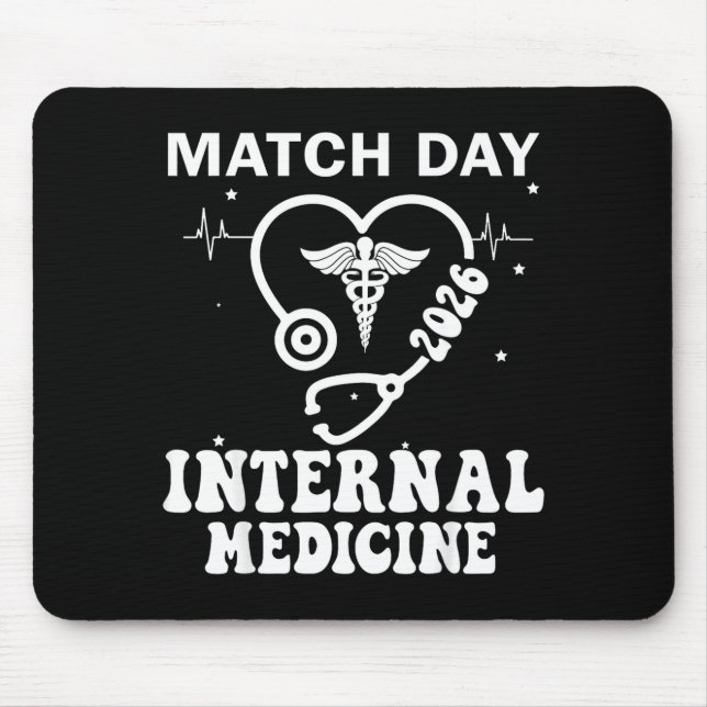 Match Day 2026 Internal Medicine Residency Future Mouse Pad (Front)