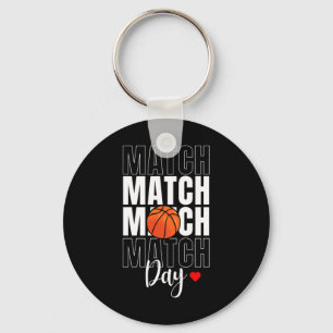 Match Day Basketball Active Key Ring