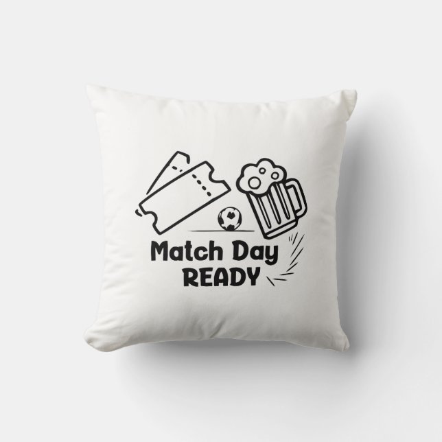 Match Day Ready Cushion (Front)