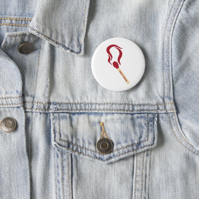Match Made in Heaven 6 Cm Round Badge (In Situ)
