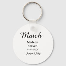 Match made in heaven add name date simple calligra