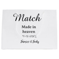 Match made in heaven add name date simple calligra