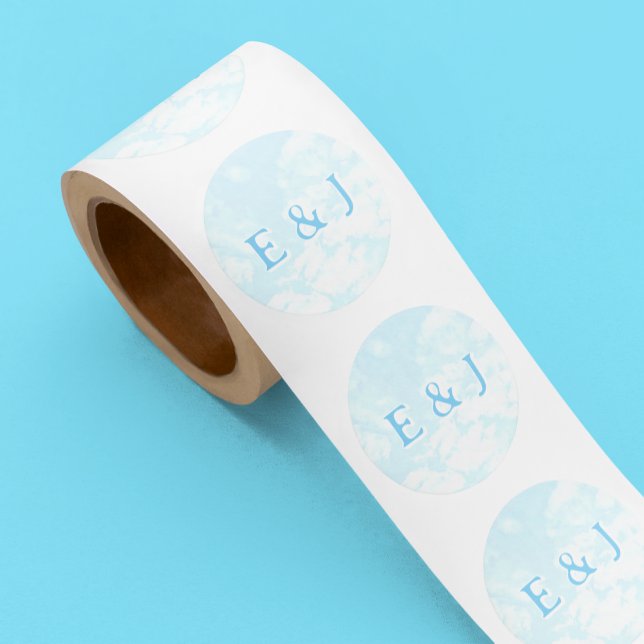 Match Made In Heaven Wedding Classic Round Sticker (Creator Uploaded)
