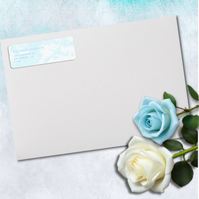 Match Made In Heaven Wedding Return Address Label (Creator Uploaded)