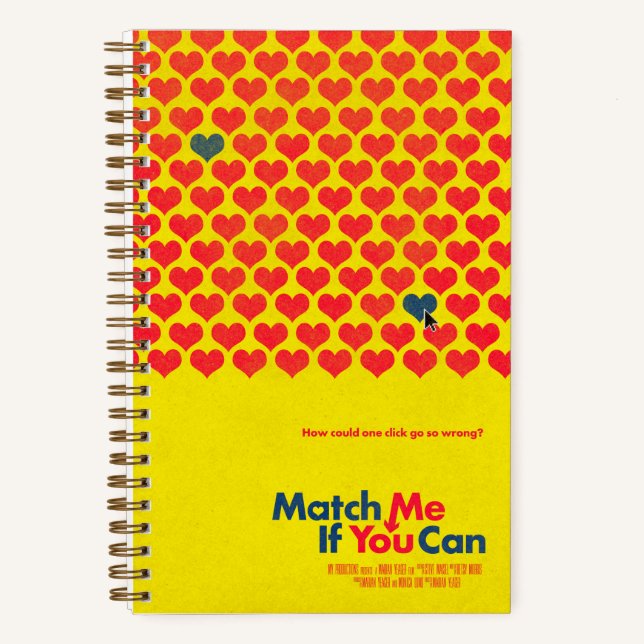 Match Me If You Can Spiral Notebook (Front)